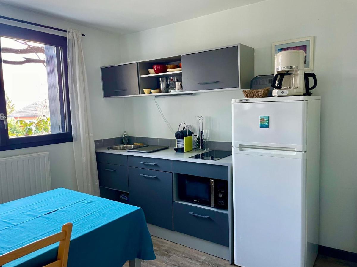Appartement Independant 30 M² A 500M Du Lac, 2 Velos Et Parking Fournis Sevrier Ngoại thất bức ảnh