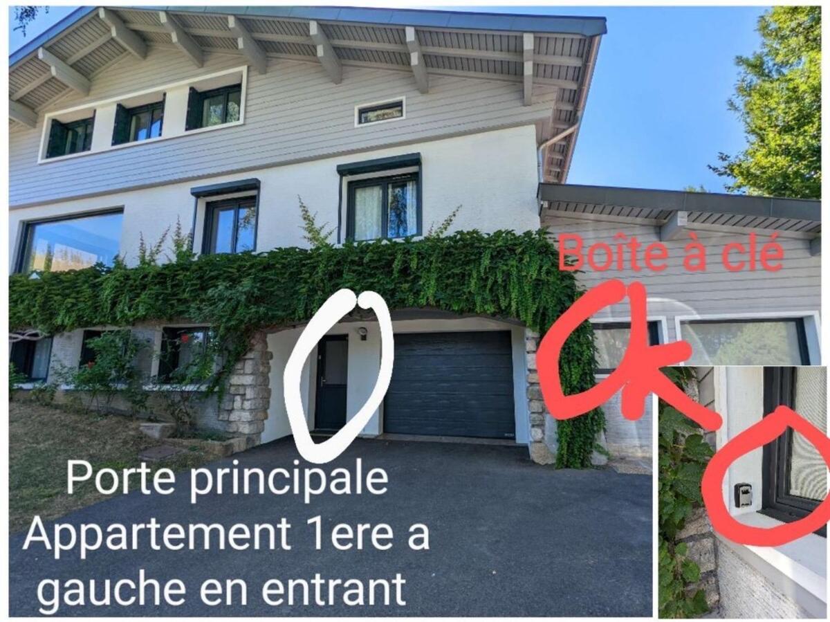 Appartement Independant 30 M² A 500M Du Lac, 2 Velos Et Parking Fournis Sevrier Ngoại thất bức ảnh